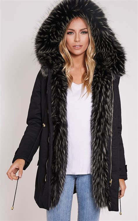 Faux Fur Lined Parka 